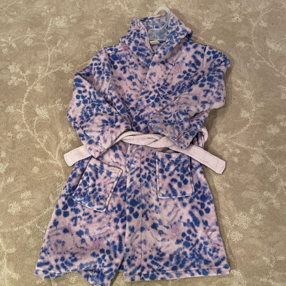 Cat & Jack Kids Pajama Robe in Pink and Blue